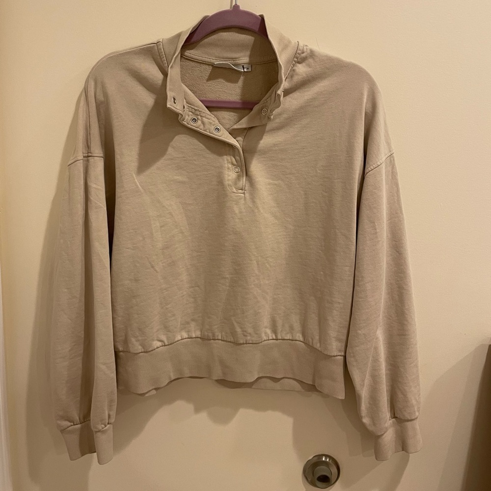 Cream WEEKDAY Pullover